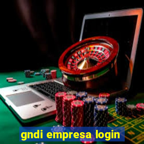 gndi empresa login